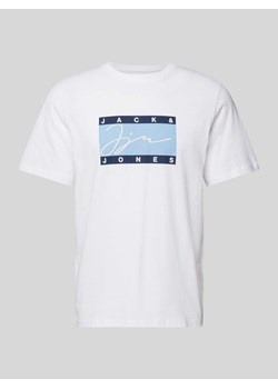 T-shirt z nadrukiem z logo model ‘JOSHUA’ ze sklepu Peek&Cloppenburg  w kategorii T-shirty męskie - zdjęcie 171953039