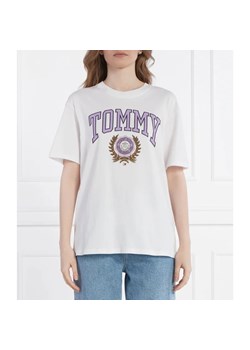 Tommy Jeans TJW RLX VARSITY SPORT 3 TEE EXT ze sklepu Gomez Fashion Store w kategorii Bluzki damskie - zdjęcie 171955915