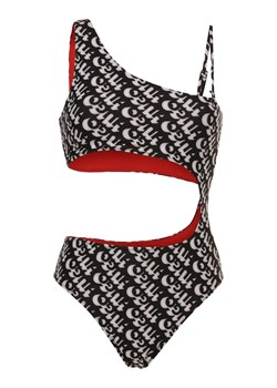 HUGO Damski kostium kąpielowy - Bonnie Swimsuit Kobiety czarny wzorzysty ze sklepu vangraaf w kategorii Stroje kąpielowe - zdjęcie 171956696