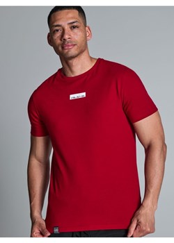 Sinsay - Koszulka bawełniana z nadrukiem - czerwony ze sklepu Sinsay w kategorii T-shirty męskie - zdjęcie 171958037
