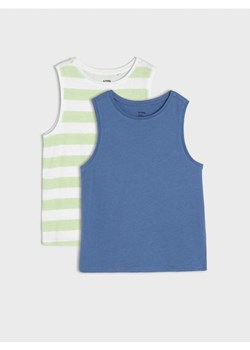 Sinsay - Koszulki 2 pack - zielony ze sklepu Sinsay w kategorii T-shirty chłopięce - zdjęcie 171958167