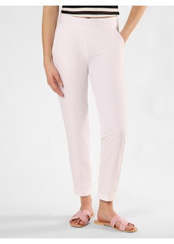 Cambio Spodnie - Kim Kobiety Sztuczne włókno biały jednolity ze sklepu vangraaf w kategorii Spodnie damskie - zdjęcie 171960876