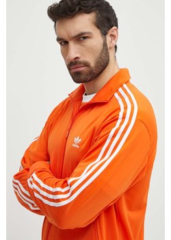 adidas Originals bluza męska kolor pomarańczowy z aplikacją IR9902 ze sklepu PRM w kategorii Bluzy męskie - zdjęcie 171962249