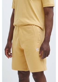 adidas Originals szorty męskie kolor żółty IR7815 ze sklepu PRM w kategorii Spodenki męskie - zdjęcie 171962706