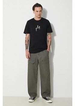 C.P. Company t-shirt bawełniany Jersey Relaxed Graphic męski kolor czarny gładki 16CMTS143A006586W ze sklepu PRM w kategorii T-shirty męskie - zdjęcie 171962895