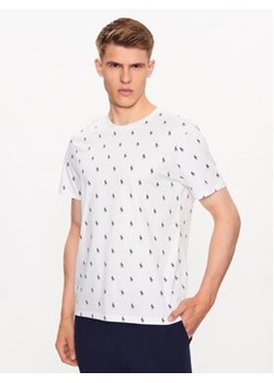 Polo Ralph Lauren Koszulka piżamowa 714899612001 Biały Regular Fit ze sklepu MODIVO w kategorii Piżamy męskie - zdjęcie 171963256