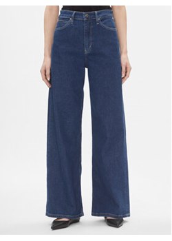 Calvin Klein Jeansy High Rise Wide - Mid Blue K20K206304 Granatowy Relaxed Fit ze sklepu MODIVO w kategorii Jeansy damskie - zdjęcie 171963477