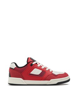 Cropp - Czerwone krótkie sneakersy - czerwony ze sklepu Cropp w kategorii Buty sportowe męskie - zdjęcie 171963808