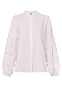 soyaconcept® Bluzka damska - SC-Netti 68 Kobiety biały jednolity ze sklepu vangraaf w kategorii Koszule damskie - zdjęcie 171963955