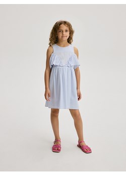 Reserved - Sukienka typu hiszpanka - jasnoniebieski ze sklepu Reserved w kategorii Sukienki dziewczęce - zdjęcie 171964126