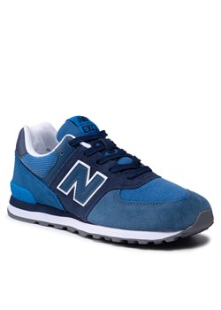Sneakersy New Balance GC574WS1 Niebieski ze sklepu eobuwie.pl w kategorii Buty sportowe dziecięce - zdjęcie 171976708