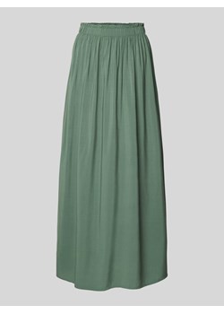 Długa spódnica z wiskozy z elastycznym paskiem ze sklepu Peek&Cloppenburg  w kategorii Spódnice - zdjęcie 171977769