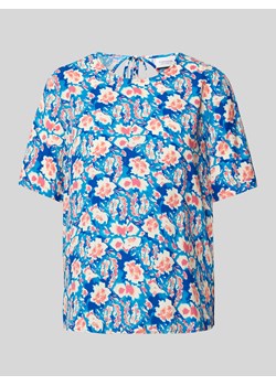 Bluzka z wiskozy z wzorem na całej powierzchni ze sklepu Peek&Cloppenburg  w kategorii Bluzki damskie - zdjęcie 171977789