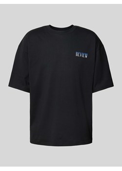 T-shirt z nadrukiem z logo i okrągłym dekoltem ze sklepu Peek&Cloppenburg  w kategorii T-shirty męskie - zdjęcie 171977888