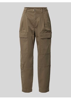 Spodnie cargo o skróconym kroju regular fit ze sklepu Peek&Cloppenburg  w kategorii Spodnie damskie - zdjęcie 171977889