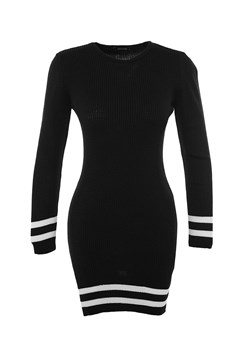Trendyol Sukienka w kolorze czarnym ze sklepu Limango Polska w kategorii Sukienki - zdjęcie 171978296
