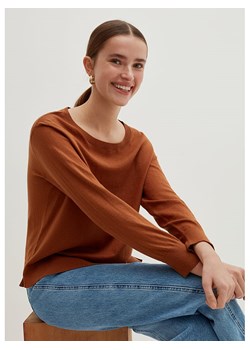 STEFANEL Sweter w kolorze jasnobrązowym ze sklepu Limango Polska w kategorii Swetry damskie - zdjęcie 171978847