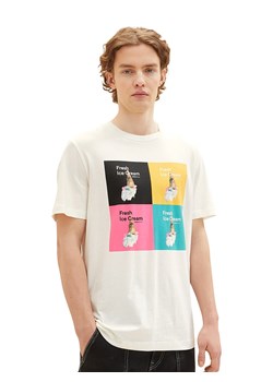 Tom Tailor Koszulka w kolorze białym ze sklepu Limango Polska w kategorii T-shirty męskie - zdjęcie 171979199