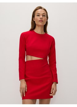 Reserved - Sukienka mini z wycięciem - czerwony ze sklepu Reserved w kategorii Sukienki - zdjęcie 171980235