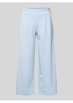 Spodnie materiałowe z szeroką,skróconą nogawką model ‘Kate Sus’ ze sklepu Peek&Cloppenburg  w kategorii Spodnie damskie - zdjęcie 171982816