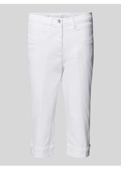 Jeansy capri o kroju slim fit z wpuszczanymi kieszeniami model ‘Laura’ ze sklepu Peek&Cloppenburg  w kategorii Jeansy damskie - zdjęcie 171982888