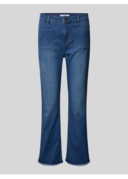 Jeansy z poszerzaną nogawką z frędzlami model ‘Style. Anna’ ze sklepu Peek&Cloppenburg  w kategorii Jeansy damskie - zdjęcie 171982918
