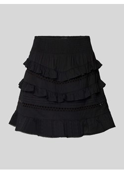 Spódnica mini z falbanami model ‘MAKENNA’ ze sklepu Peek&Cloppenburg  w kategorii Spódnice - zdjęcie 171982967