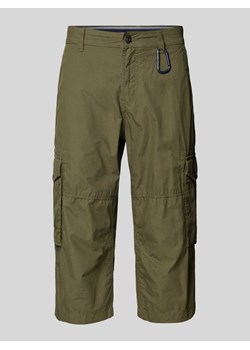 Spodnie capri o kroju regular fit z kieszeniami cargo ze sklepu Peek&Cloppenburg  w kategorii Spodnie męskie - zdjęcie 171982979