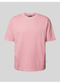 T-shirt w jednolitym kolorze ze sklepu Peek&Cloppenburg  w kategorii T-shirty męskie - zdjęcie 171982986