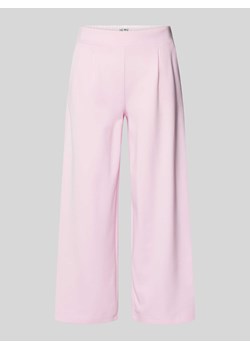 Spodnie materiałowe z szeroką,skróconą nogawką model ‘Kate Sus’ ze sklepu Peek&Cloppenburg  w kategorii Spodnie damskie - zdjęcie 171983038