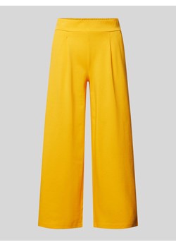 Spodnie materiałowe z szeroką,skróconą nogawką model ‘Kate Sus’ ze sklepu Peek&Cloppenburg  w kategorii Spodnie damskie - zdjęcie 171983059