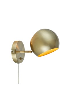 H & M - Edgar Lampa Ścienna - Złoty ze sklepu H&M w kategorii Lampy ścienne - zdjęcie 171983279