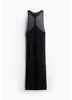 H & M - Sukienka o wyglądzie szydełkowej robótki - Czarny ze sklepu H&M w kategorii Sukienki - zdjęcie 171983325