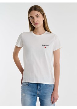 BIG STAR Koszulka w kolorze białym ze sklepu Limango Polska w kategorii Bluzki damskie - zdjęcie 171985466