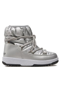 Moon Boot Śniegowce Jr Girl Low 34051800002 Srebrny ze sklepu MODIVO w kategorii Buty zimowe dziecięce - zdjęcie 171986137