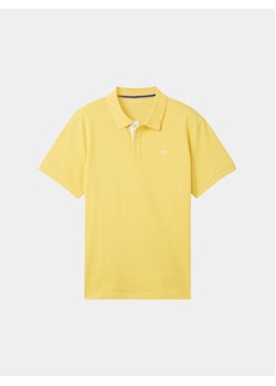 Tom Tailor Polo 1031006 Żółty Regular Fit ze sklepu MODIVO w kategorii T-shirty męskie - zdjęcie 171986138