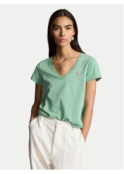 Polo Ralph Lauren T-Shirt 211902403013 Zielony Regular Fit ze sklepu MODIVO w kategorii Bluzki damskie - zdjęcie 171987175