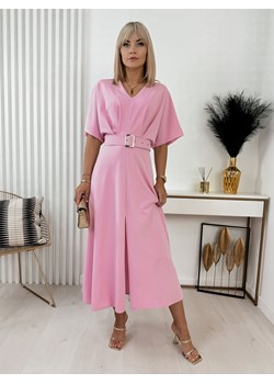 sukienka sarita różowa one size ze sklepu UBRA w kategorii Sukienki - zdjęcie 171988877