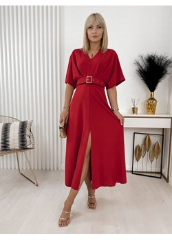 sukienka sarita czerwona uni ze sklepu UBRA w kategorii Sukienki - zdjęcie 171988886