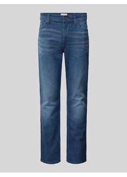 Jeansy o kroju slim fit z naszywką z logo model ‘VEGAS’ ze sklepu Peek&Cloppenburg  w kategorii Jeansy męskie - zdjęcie 171989415