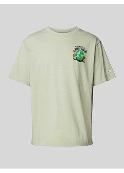 T-shirt z nadrukowanym logo model ‘ECO FUTURE CIROLAR’ ze sklepu Peek&Cloppenburg  w kategorii T-shirty męskie - zdjęcie 171989466