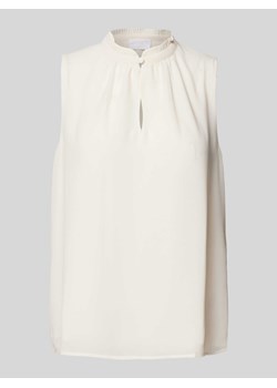 Top bluzkowy z szyfonu z wycięciem w kształcie łezki ze sklepu Peek&Cloppenburg  w kategorii Bluzki damskie - zdjęcie 171989625