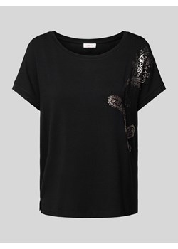 T-shirt z nadrukiem z motywem i napisem ze sklepu Peek&Cloppenburg  w kategorii Bluzki damskie - zdjęcie 171989645