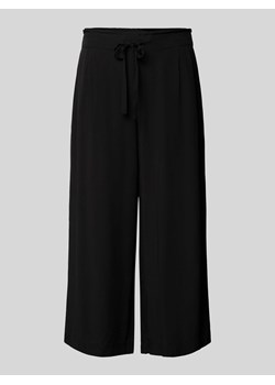 Spodnie z wiskozy o skróconym kroju ze sklepu Peek&Cloppenburg  w kategorii Spodnie damskie - zdjęcie 171989688
