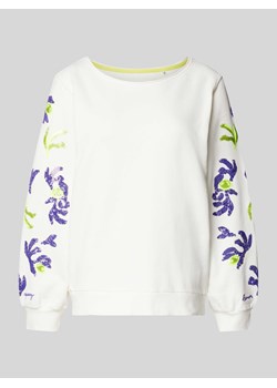 Bluza z cekinowym obszyciem model ‘Olita’ ze sklepu Peek&Cloppenburg  w kategorii Bluzy damskie - zdjęcie 171989837
