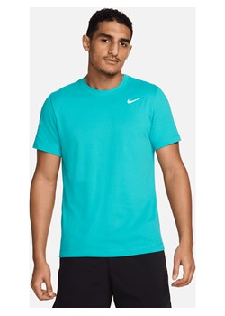 Męski T-shirt do fitnessu Nike Dri-FIT - Zieleń ze sklepu Nike poland w kategorii T-shirty męskie - zdjęcie 171990765