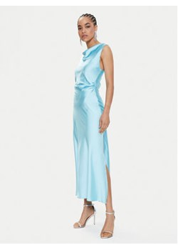 Imperial Sukienka koktajlowa AEQJHBA Niebieski Slim Fit ze sklepu MODIVO w kategorii Sukienki - zdjęcie 171991059