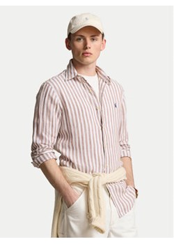 Polo Ralph Lauren Koszula 710837274005 Beżowy Custom Fit ze sklepu MODIVO w kategorii Koszule męskie - zdjęcie 171991068