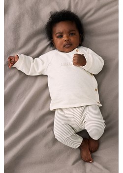 H & M - Bawełniany komplet 2-częściowy - Beżowy ze sklepu H&M w kategorii Komplety niemowlęce - zdjęcie 171991405