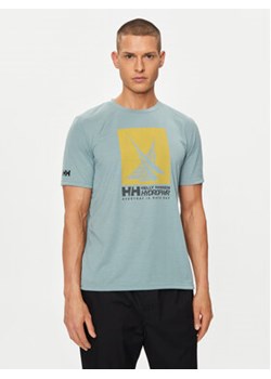 Helly Hansen T-Shirt Hp Race Graphic T-Shirt 34419 Zielony Regular Fit ze sklepu MODIVO w kategorii T-shirty męskie - zdjęcie 171992455